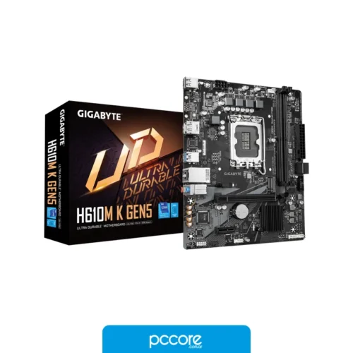 Motherboard GIGABYTE H610M K GEN5 LGA1700 DDR5 Motherboard GIGABYTE H610M K GEN5 LGA1700 DDR5