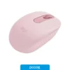 Mouse Bluetooth Logitech M196 Rosa, vista frontal