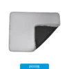 Mousepads Mousepad Nisuta Costura 250x200mm Gris NSPAD25, vista lateral