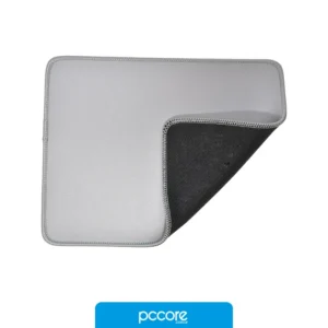 Mousepads Mousepad Nisuta Costura 250x200mm Negro NSPAD25, vista lateral