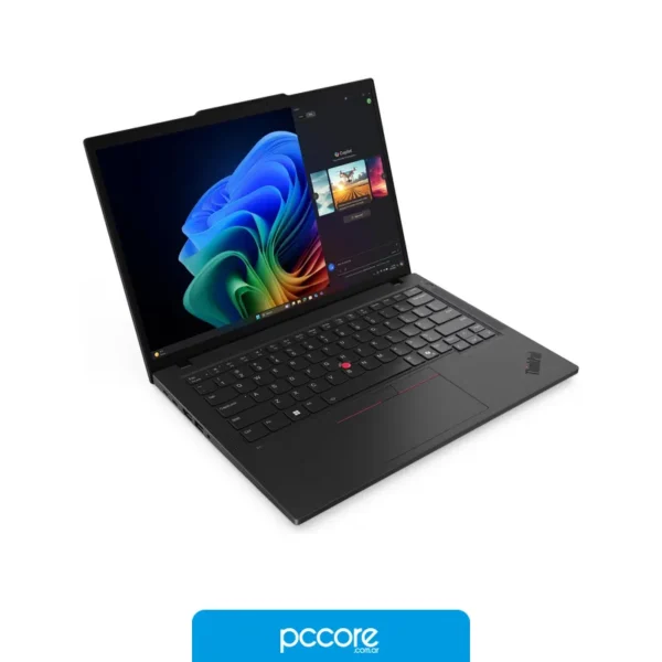 Notebooks Notebook Lenovo TP T14 G6 U7 32G 1T WIN11P 3YOS, vista posterior Notebooks Notebook Lenovo TP T14 G6 U7 32G 1T WIN11P 3YOS, vista posterior