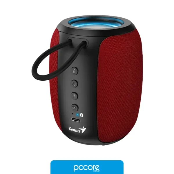 Parlantes Parlante Genius SP-915BT Red USB/Bluetooth, vista frontal