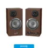 Parlantes Parlante Genius SP-HF500B 16W Usb Wood 220V Miniplug, vista frontal