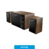 Parlantes Parlante Genius SW-2.1 350 10W Wood, vista lateral