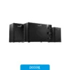 Parlantes Parlante Genius SW-2.1 350 10W Wood Black, vista frontal Parlantes Parlante Genius SW-2.1 350 10W Wood Black, vista frontal