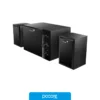 Parlantes Parlante Genius SW-2.1 350 10W Wood Black, vista lateral Parlantes Parlante Genius SW-2.1 350 10W Wood Black, vista lateral