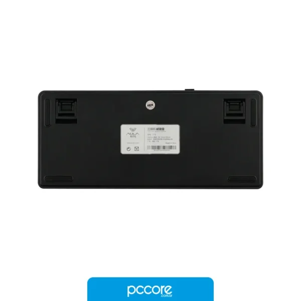 Periféricos Teclado AULA F75 Reaper Switch Mecanico RGB Wireless Black Degrade Español, vista frontal Periféricos Teclado AULA F75 Reaper Switch Mecanico RGB Wireless Black Degrade Español, vista frontal