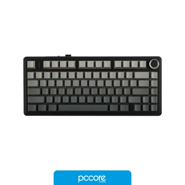 Teclado AULA F75 Reaper Switch Mecanico RGB Wireless Black Degrade Español Teclado AULA F75 Reaper Switch Mecanico RGB Wireless Black Degrade Español