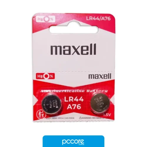 Pila LR44 A76 Maxcell Alcalina BP10