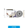 Placas de Video Placa MSI NVIDIA GeForce 5070 Ti 16G FRIEREN EDITION OC, vista lateral Placas de Video Placa MSI NVIDIA GeForce 5070 Ti 16G FRIEREN EDITION OC, vista lateral