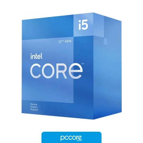 Procesadores Procesador INTEL Core i5-12400 2.50GHz LGA1700 DDR4/DDR5, detalle