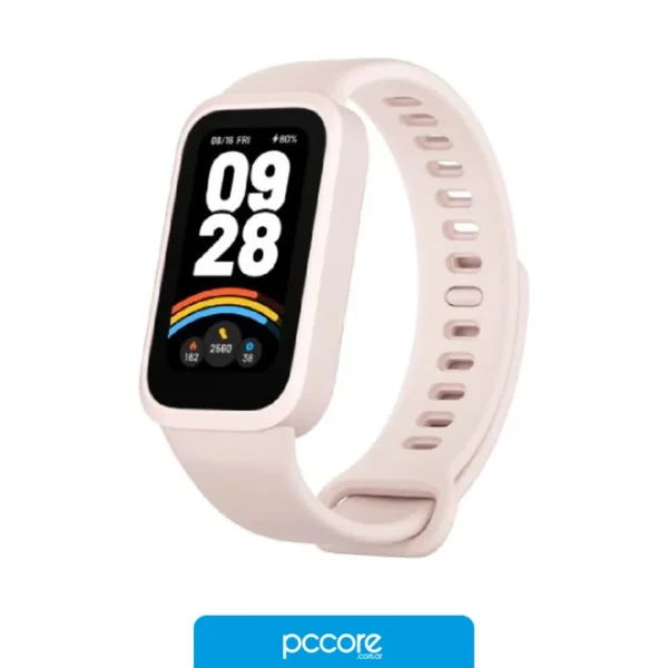 Smartwatch Xiaomi Smart Band 9 Active Pink, vista lateral Smartwatch Xiaomi Smart Band 9 Active Pink, vista lateral