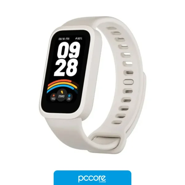 Smartwatch Xiaomi Smart Band 9 Active White, vista lateral