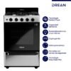 Cocina Multigas Drean 56 Cm Cd5603ai0 Inoxidable