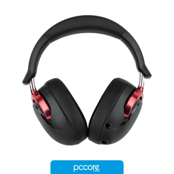 Audio Auriculares AULA A700 Wireless+Miniplug+BT RGB Black Red