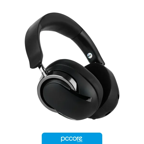 Audio Auriculares AULA A700 Wireless+Miniplug+BT RGB Black Grey, vista posterior Audio Auriculares AULA A700 Wireless+Miniplug+BT RGB Black Grey, vista posterior