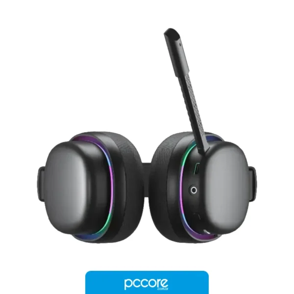 Audio Auriculares AULA G7 PRO Wireless+Miniplug+BT RGB Black, vista frontal Audio Auriculares AULA G7 PRO Wireless+Miniplug+BT RGB Black, vista frontal