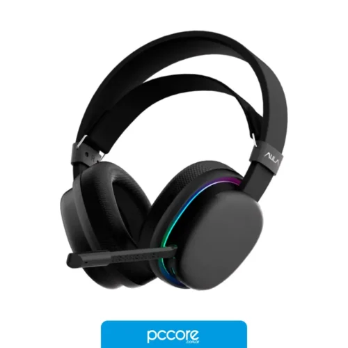 Auriculares AULA G7 PRO Wireless+Miniplug+BT RGB Black