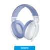 Auriculares AULA S6 Wireless+Miniplug+BT Blue White