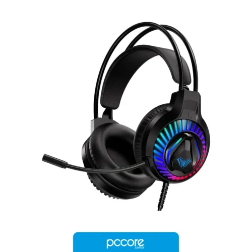 Auriculares AULA S605 Miniplug 3.5 RGB Black Auriculares AULA S605 Miniplug 3.5 RGB Black