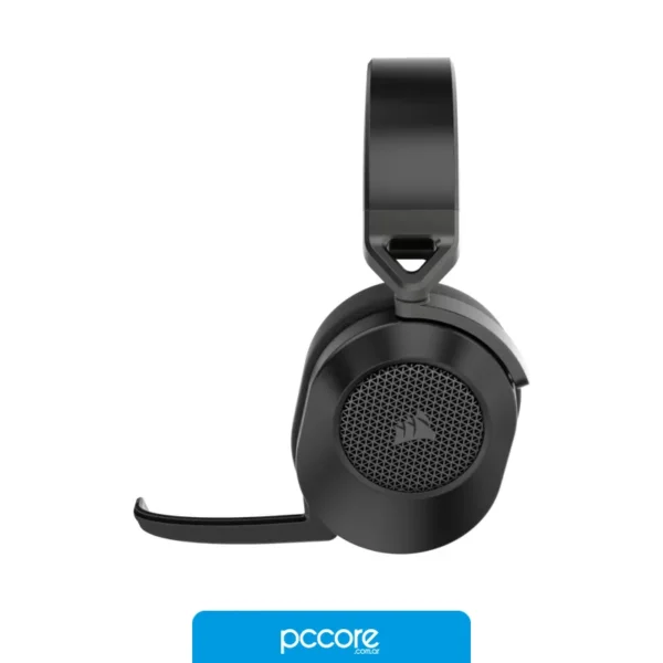 Audio Auricular gaming cable Corsair HS65 Wireless carbón, detalle Audio Auricular gaming cable Corsair HS65 Wireless carbón, detalle