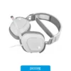 Auricular gaming cableado Corsair HS80 RGB USB, blanco
