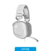 Audio Auricular gaming cableado Corsair HS80 RGB USB, blanco, con su embalaje