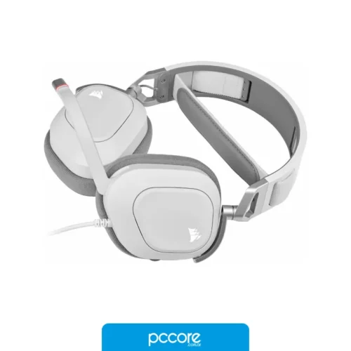 Auricular gaming cableado Corsair HS80 RGB USB, blanco Auricular gaming cableado Corsair HS80 RGB USB, blanco