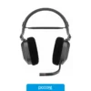 Audio Auricular gaming Corsair HS80 RGB wireless con audio espacial - carbón, vista lateral Audio Auricular gaming Corsair HS80 RGB wireless con audio espacial - carbón, vista lateral