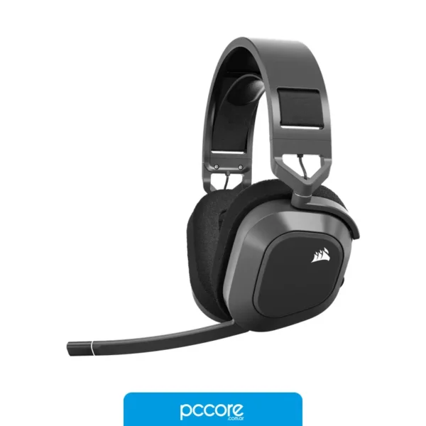 Audio Auriculares gaming CORSAIR HS80 MAX WIRELESS, gris acero Audio Auriculares gaming CORSAIR HS80 MAX WIRELESS, gris acero
