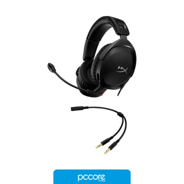 Audio Aur HyperX Cloud Stinger 2 - (Negro), detalle Audio Aur HyperX Cloud Stinger 2 - (Negro), detalle