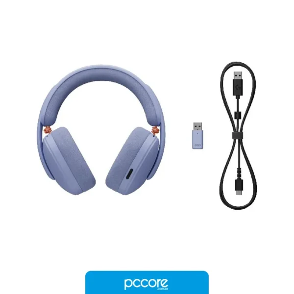 Audio Auriculares Inalámbricos Logitech G325 Lila, detalle Audio Auriculares Inalámbricos Logitech G325 Lila, detalle