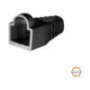 Cables Capuchon GLC RJ45 Negro, vista frontal Cables Capuchon GLC RJ45 Negro, vista frontal
