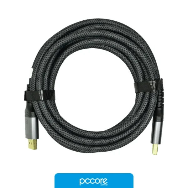 Cables Cable Nisuta Displayport 1.5M M-M 360Hz 4K v2.1 Ns-CADP212 Cables Cable Nisuta Displayport 1.5M M-M 360Hz 4K v2.1 Ns-CADP212