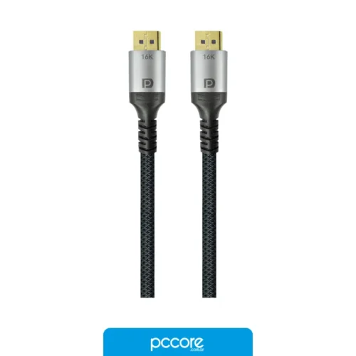 Cable Nisuta Displayport 1.5M M-M 360Hz 4K v2.1 Ns-CADP212 Cable Nisuta Displayport 1.5M M-M 360Hz 4K v2.1 Ns-CADP212