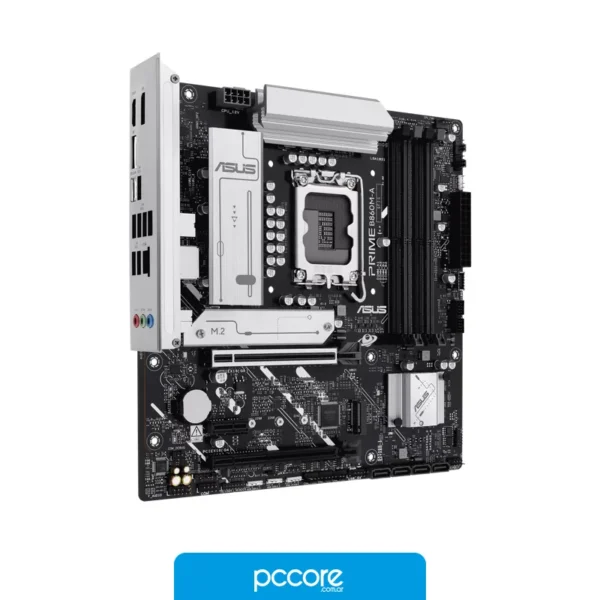 Componentes de PC Motherboard ASUS PRIME B860M-A LGA1851 DDR5, con su embalaje