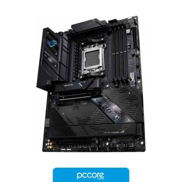 Componentes de PC Motherboard ASUS ROG STRIX B850-F GAMING NEO AM5 D, con su embalaje Componentes de PC Motherboard ASUS ROG STRIX B850-F GAMING NEO AM5 D, con su embalaje