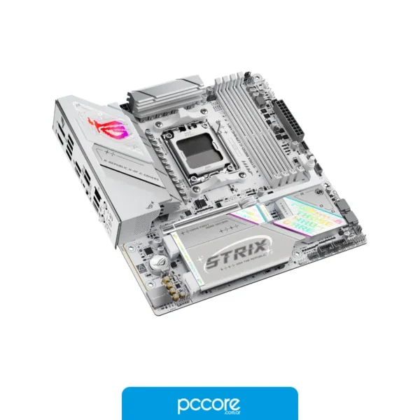 Componentes de PC Motherboard ASUS ROG STRIX B850-G GAMING WIFI, vista posterior Componentes de PC Motherboard ASUS ROG STRIX B850-G GAMING WIFI, vista posterior