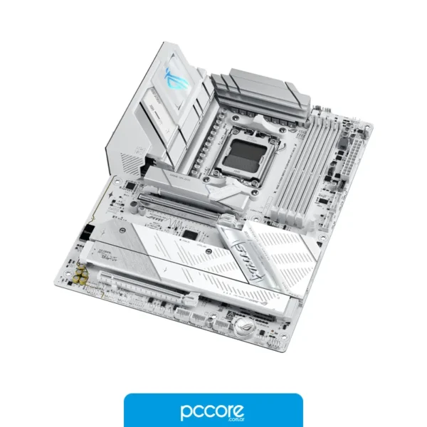 Componentes de PC Motherboard ASUS ROG STRIX B850-A GAMING NEO AM5 D, vista frontal Componentes de PC Motherboard ASUS ROG STRIX B850-A GAMING NEO AM5 D, vista frontal
