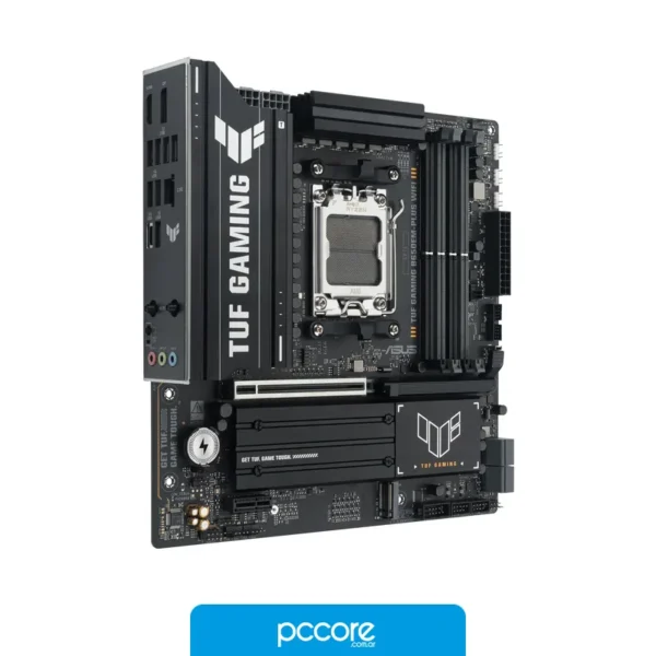 Componentes de PC Motherboard ASUS TUF GAMING B650EM-PLUS WIFI, con su embalaje Componentes de PC Motherboard ASUS TUF GAMING B650EM-PLUS WIFI, con su embalaje