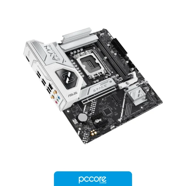 Componentes de PC Motherboard ASUS TUF GAMING B860M-PLUS WIFI LGA18, vista posterior Componentes de PC Motherboard ASUS TUF GAMING B860M-PLUS WIFI LGA18, vista posterior