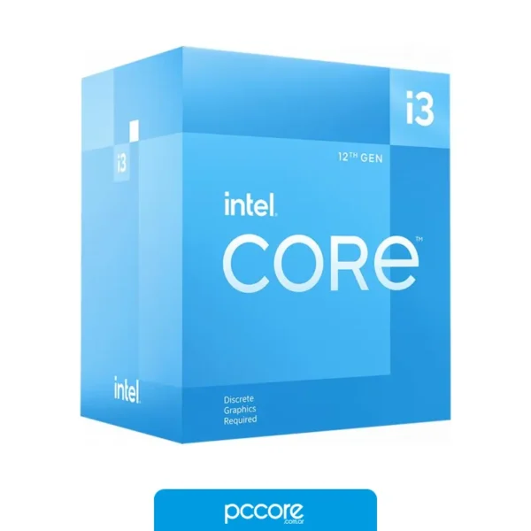 Componentes de PC Procesador Intel Core I3 12100 S1700 C/Video Tray Sin cooler, detalle