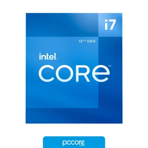 Procesador Intel Core I7 12700 Alderlake S1700 Tray Sin cooler Procesador Intel Core I7 12700 Alderlake S1700 Tray Sin cooler