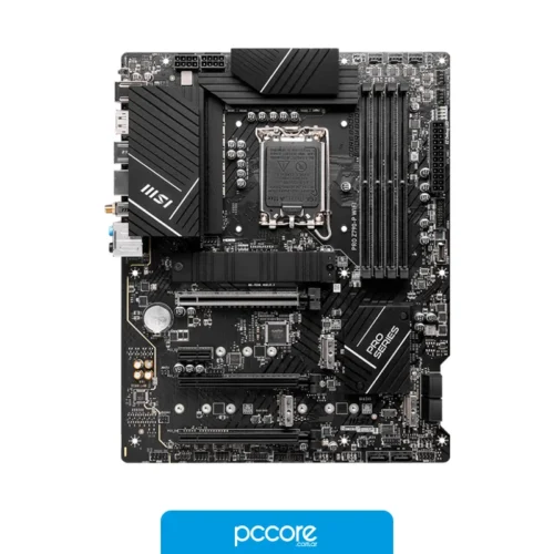 Motherboard MSI PRO Z790-P WIFI LGA1700 DDR5 para Intel 12/13/14° Motherboard MSI PRO Z790-P WIFI LGA1700 DDR5 para Intel 12/13/14°