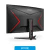 Monitores Monitor AOC C32G2ZE 31,5" VA FHD 240Hz 4ms Curved Gaming Ficha USA, vista lateral