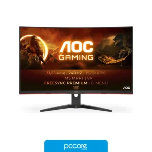 Monitor AOC C32G2ZE 31,5″ VA FHD 240Hz 4ms Curved Gaming Ficha USA Monitor AOC C32G2ZE 31,5″ VA FHD 240Hz 4ms Curved Gaming Ficha USA