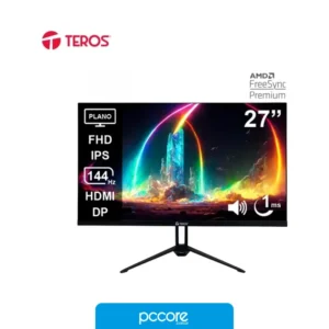 Monitor Teros TE-2714S Gaming 27″ Plano IPS FHD (1920 x 1080) 144Hz 1ms Ficha USA Monitor Teros TE-2714S Gaming 27″ Plano IPS FHD (1920 x 1080) 144Hz 1ms Ficha USA