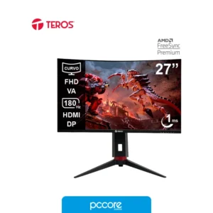 Monitor Teros TE-2766G Gaming 27″ Curvo VA FHD (1920X1080) 180Hz 1ms Ficha USA Monitor Teros TE-2766G Gaming 27″ Curvo VA FHD (1920X1080) 180Hz 1ms Ficha USA
