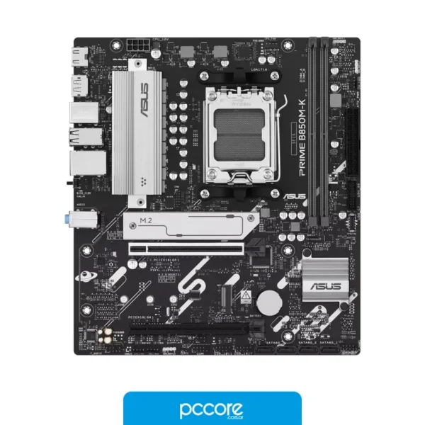 Motherboards Motherboard ASUS PRIME B850M-K AM5 DDR5, vista frontal