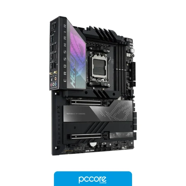 Motherboards Motherboard ASUS ROG CROSSHAIR X670E HERO AM5 DDR5, vista frontal Motherboards Motherboard ASUS ROG CROSSHAIR X670E HERO AM5 DDR5, vista frontal
